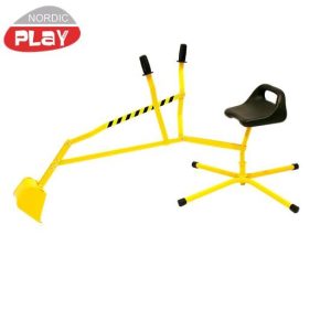 Nordic Play - Gravemaskine til sandkasse, gul/sort