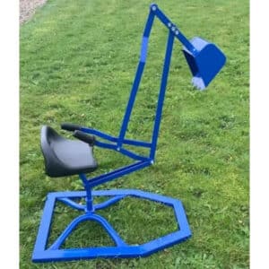 Gravemaskine Til Sandkassen i Metal Blå - Fra 3 år WANTED - Super grave egenskaber - HURTIG LEVERING